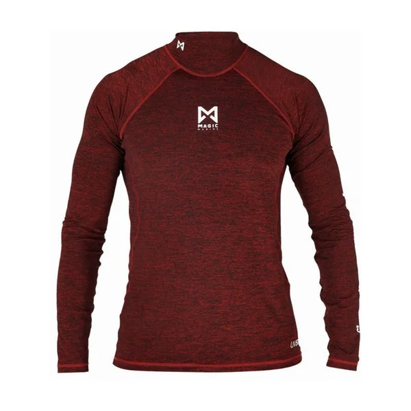 Lycra Manches longues Cube Rashvest Rouge Homme