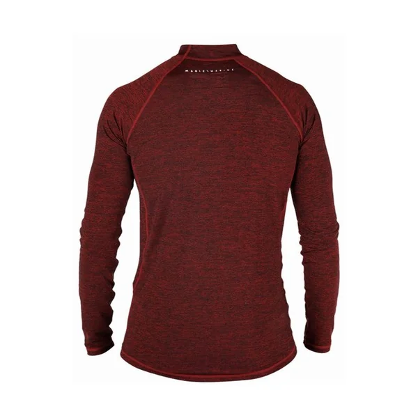 Lycra Manches longues Cube Rashvest Rouge Homme