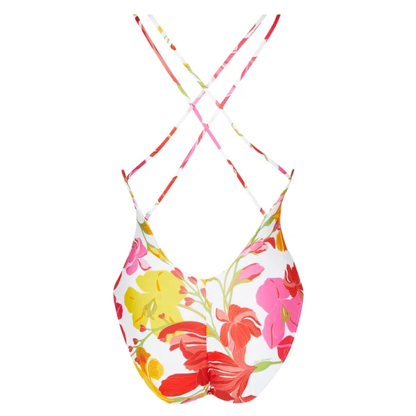 Maillot de bain 1 pièce nageur séduction ENVOLÉE FLORALE Bouquet Floral