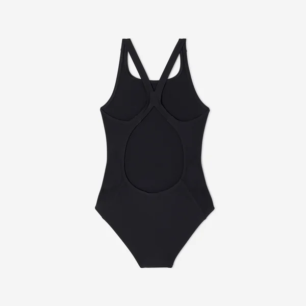 Maillot de bain 1 pièce natation fille, Adidas noir