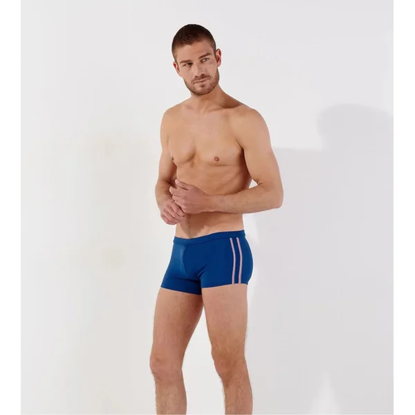 Maillot de bain boxer NAUTICAL CUP marine