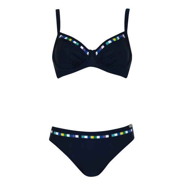 Maillot de bain deux pièces armatures Bleu Marine
