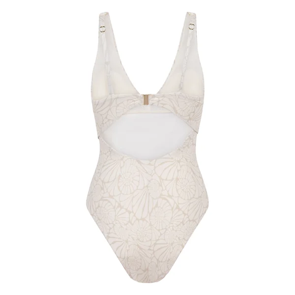 Maillot de bain sculptant Caicos - Beige