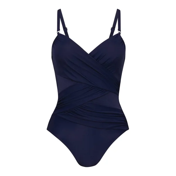 Maillot de bain shape uni Bleu Foncé