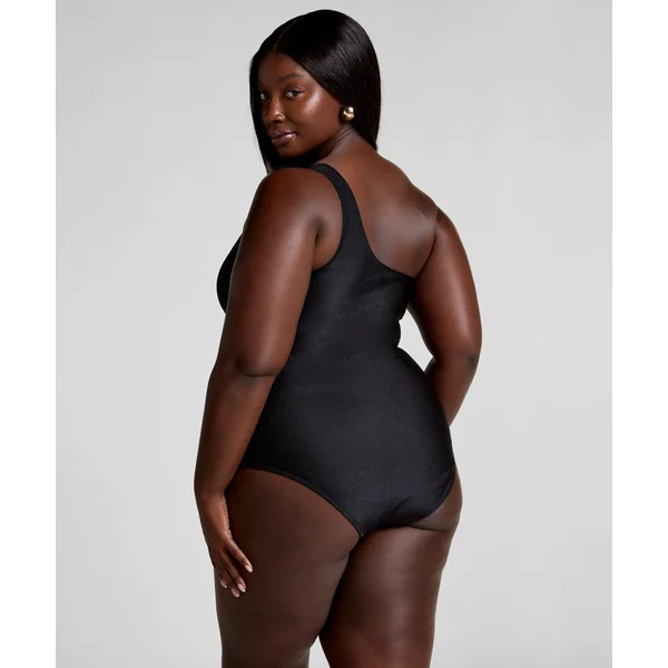 Maillot de bain Shaping Shell Mesh - Noir