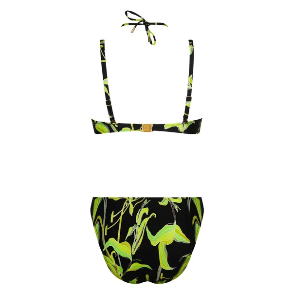 Maillot de bain une pièce bandeau Fleurs de Nuit Nuit Luciole