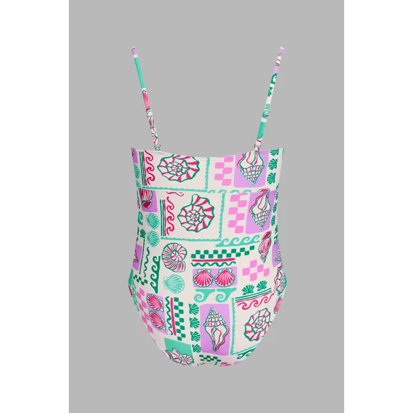 Maillot de bain une pièce enfant multicolore