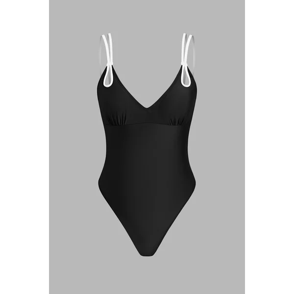 Maillot de bain une pièce extra échancré