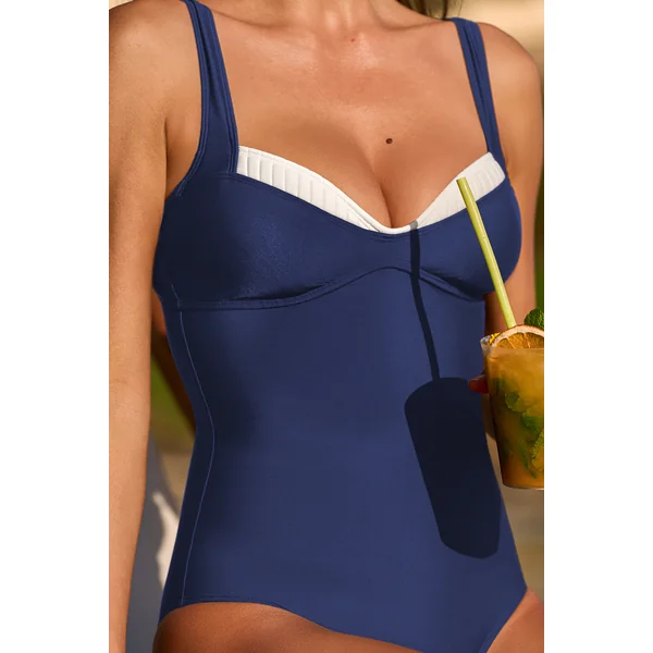 Maillot de bain une pièce ventre plat bas couverture modérée