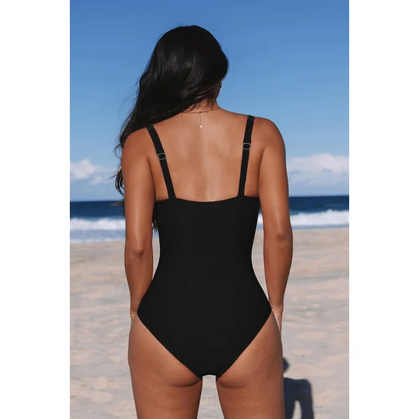 Maillot de bain une pièce ventre plat jambe basse