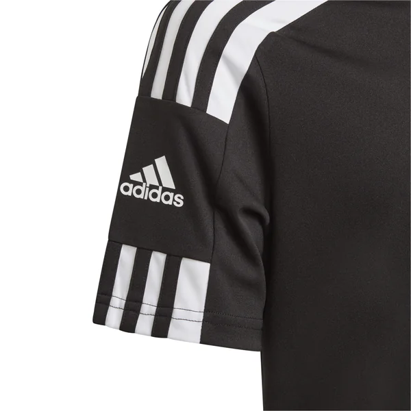 Maillot manches courtes football Adidas Enfant - Squadra Noir