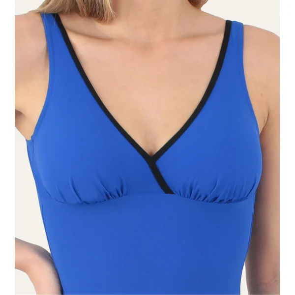 Maillot une pièce piscine Liner BLEU