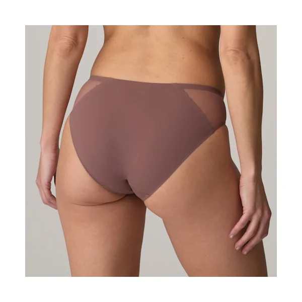 Marie Jo - Culotte brésilienne Satin Taupe Large Louie