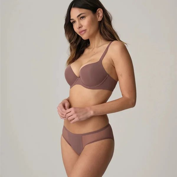 Marie Jo - Culotte brésilienne Satin Taupe Medium Louie