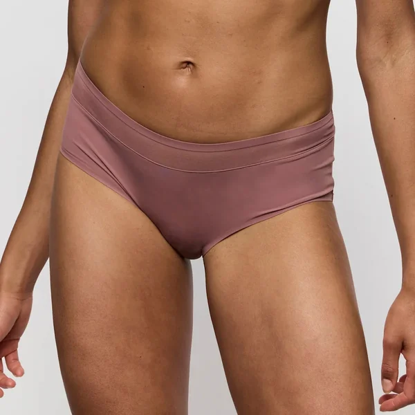 Marie Jo - Culotte shorty Satin Taupe Large Louie