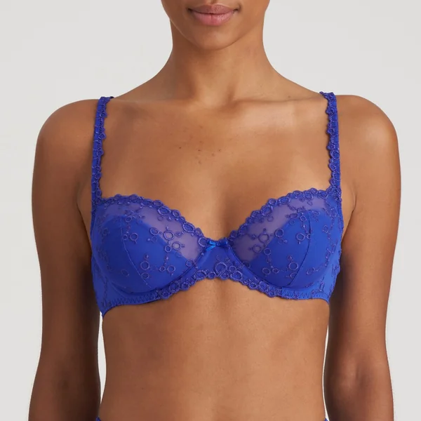 Marie Jo - S-G Demi Mousse Plongeant 32 (70) E Bleu Électrique Nellie