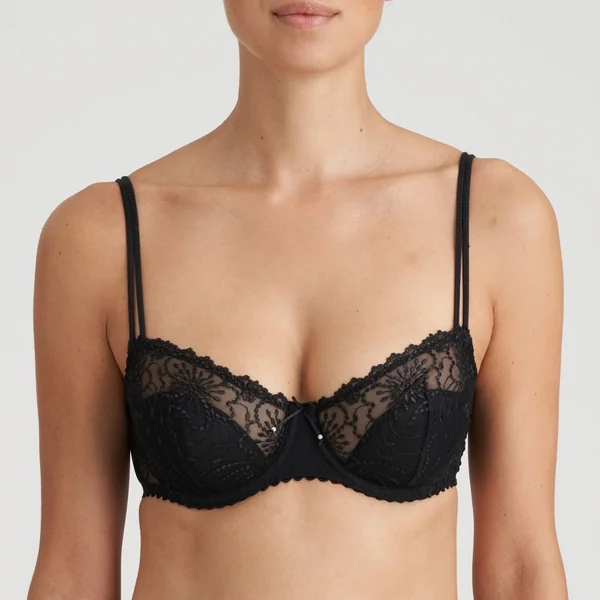 Marie Jo - Soutien-gorge demi balconnet mousse 32 (70) B Noir Jane