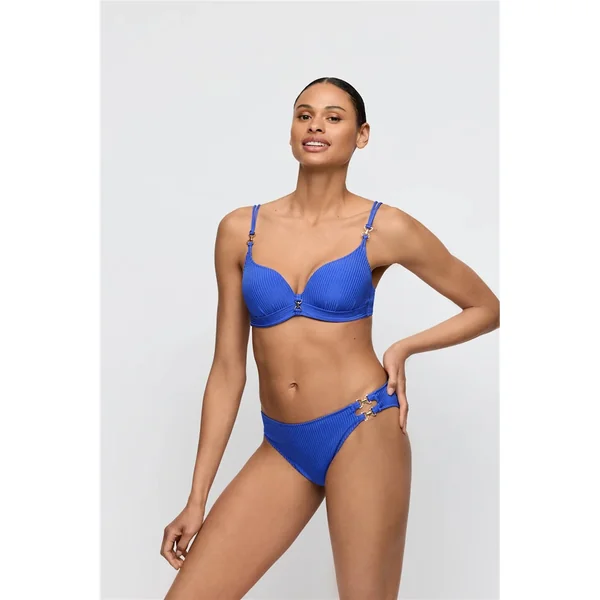 Marie Jo Swim - Haut de Maillot paddé coupe coeur 32 (70) D Bleu Électrique Emly