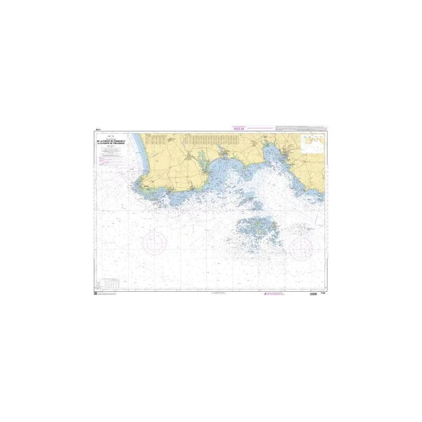 Marine chart 7146L: from the Pointe de Penmarc'h to the Pointe de Trévignon