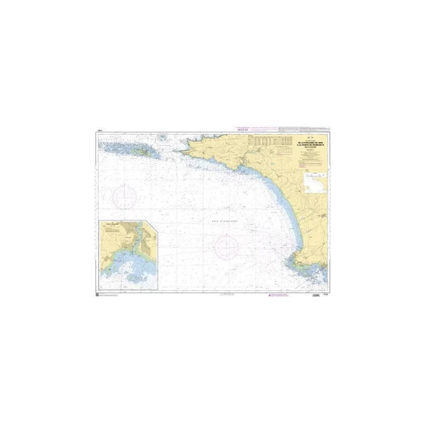 Marine chart 7147L: from the Chaussée de Sein to the Pointe de Penmarc'h - Bay of Audierne