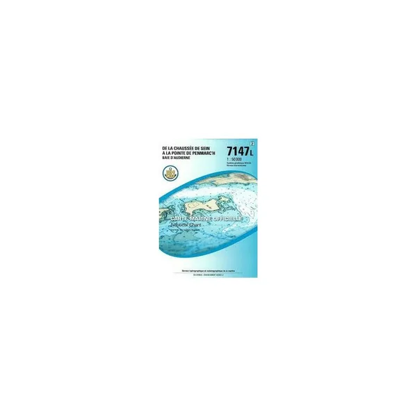 Marine chart 7147L: from the Chaussée de Sein to the Pointe de Penmarc'h - Bay of Audierne