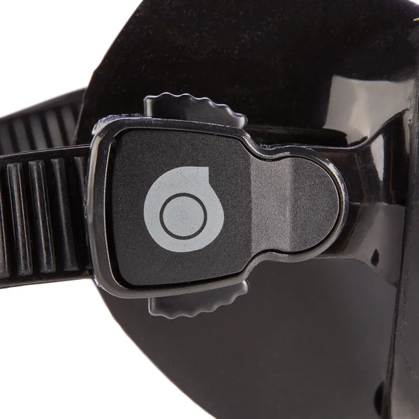 Masque d'apnée et de chasse sous-marine micro volume, 900 dual noir