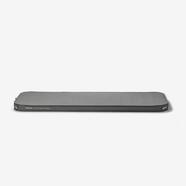 Matelas autogonflant de camping 1 personne, 200x70 cm, Ultim comfort gris