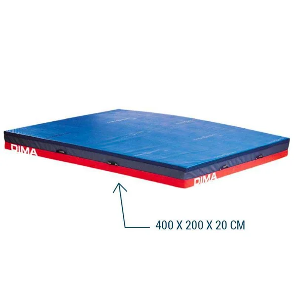Matelas chute gymnastique 400x200x20 cm Dimasport
