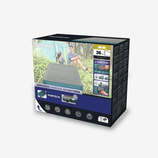 MATELAS DE CAMPING AVEC POMPE ELECTRIQUE INTEGREE - 2 PERSONNES