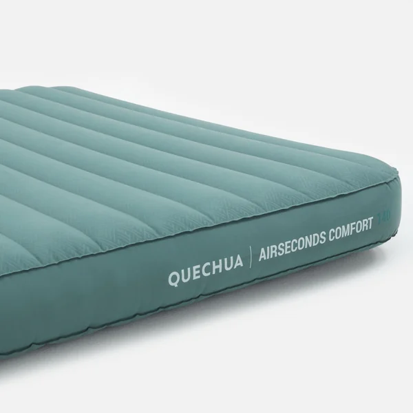 Matelas gonflable de camping 2 personnes, 200x140cm, Air seconds comfort