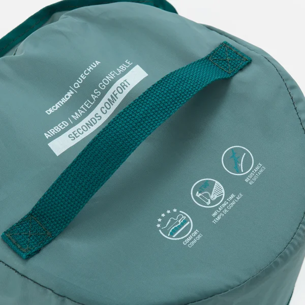 Matelas gonflable de camping 2 personnes, 200x140cm, Air seconds comfort