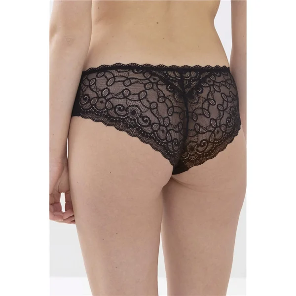 Mey - Culotte haute avec taille en dentelle Noir Large/42
