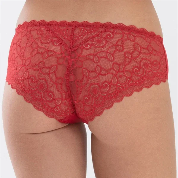 Mey - Culotte haute avec taille en dentelle Rubis Medium/40