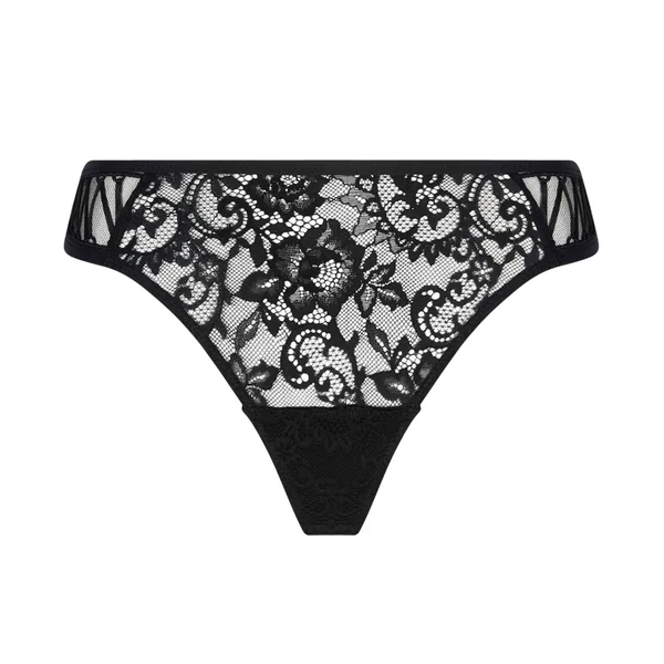 Mini string Fantaisie Désirs de Venise Noir