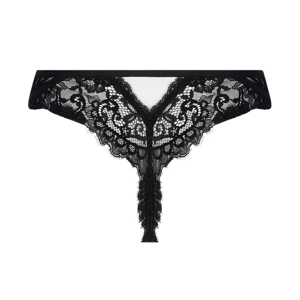 Mini string Fantaisie Désirs de Venise Noir
