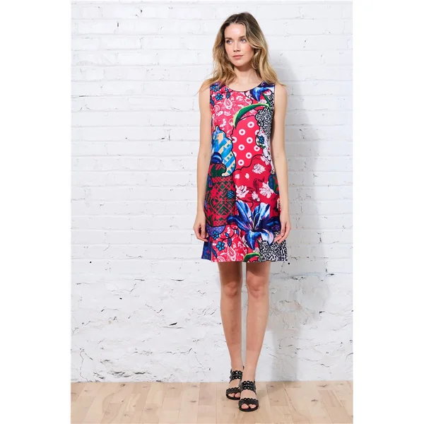 Miss Versa - Robe Resort col bateau ligne A X-Small Nova