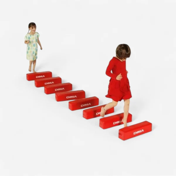 Module motricité mousse baby gym Dimasport - Lot de 8 obstacles