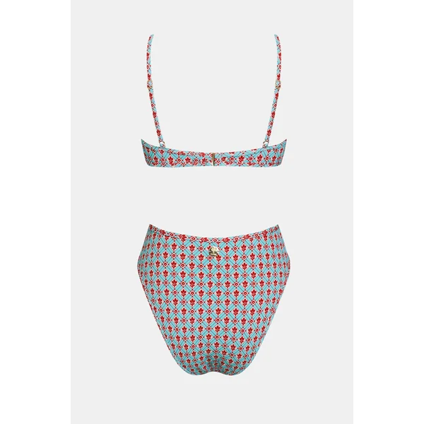 Monokini bretelles ajustables et bas échancré