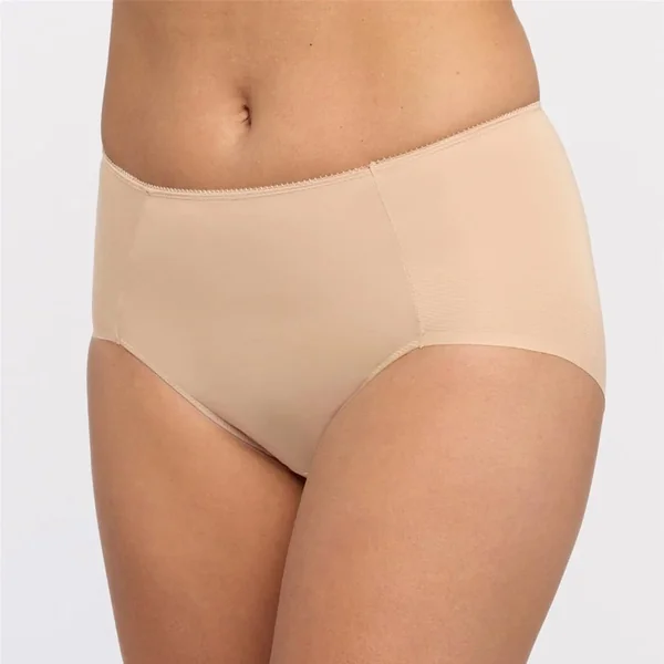 Montelle - Culotte Haute sans couture Antidérapante Nude Large