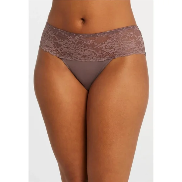 Montelle - Culotte hipster avec dentelle Almond Spice Small