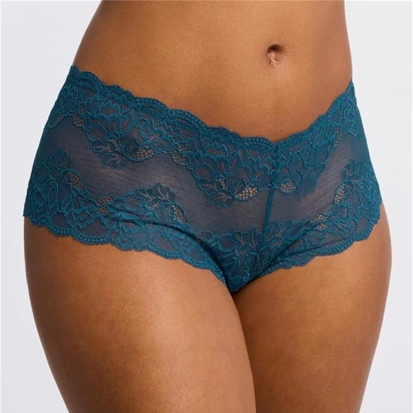 Montelle - Culotte shorty/cheeky en dentelle Surf & Mint Medium The Essentials