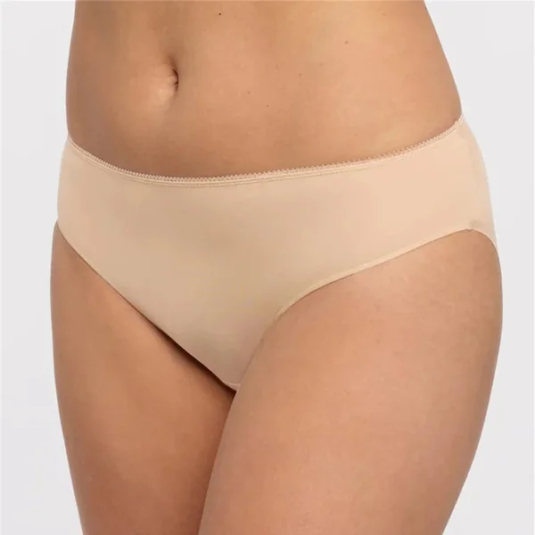 Montelle - Culotte échancréé sans couture Antidérapante Nude XX-Large
