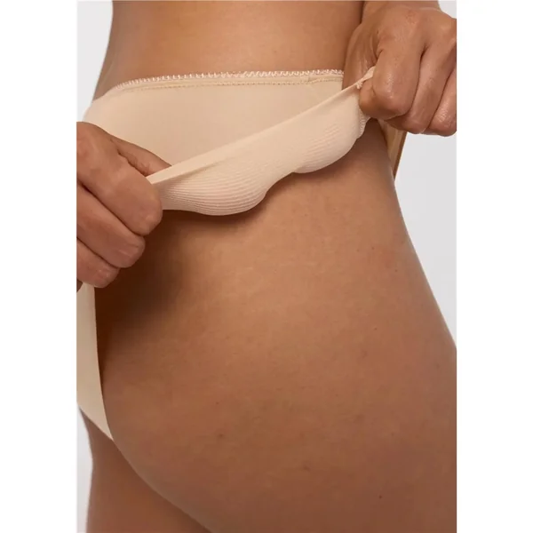 Montelle - Culotte échancréé sans couture Antidérapante Nude XX-Large