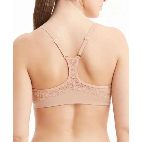 Montelle - Soutien gorge attache en avant avec dos nageur en dentelle 32 (70) D Sable Lace Racer