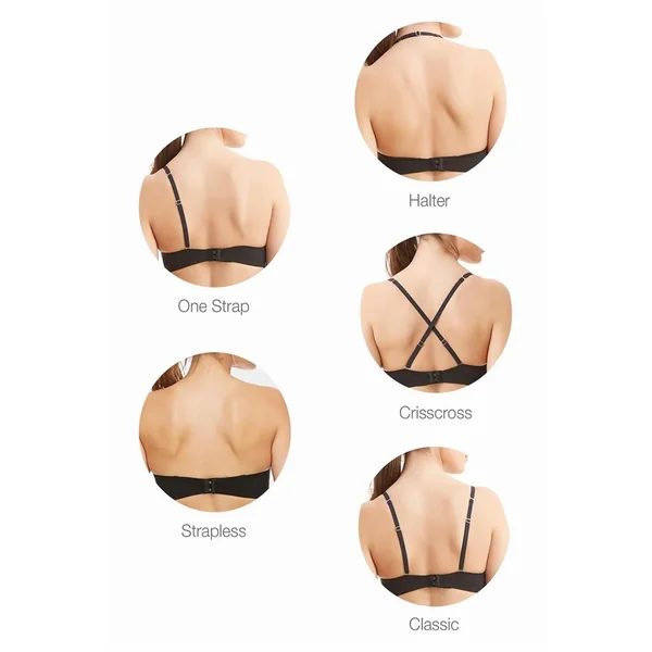 Montelle - Soutien gorge avec bretelles amovibles 36 (80) E Noir Strapless