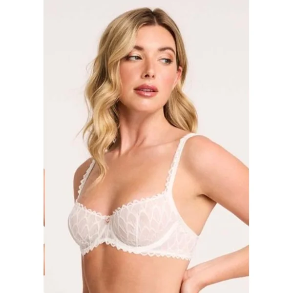 Montelle - Soutien-gorge balconnet avec cerceau 34 (75) E Chantilly Lacy