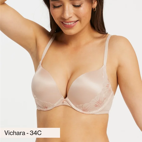 Montelle - Soutien-gorge push-up avec dentelle 38 (85) B Lotus Anniversary