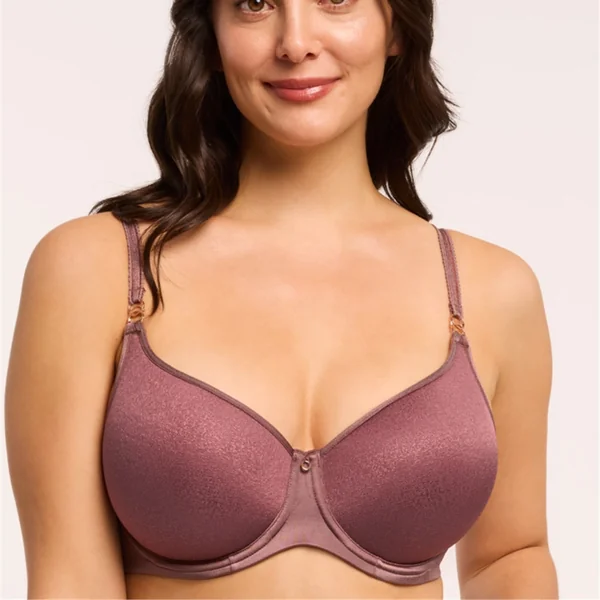 Montelle - Soutien-gorge spacer avec cerceau et texture 42 (95) E Woodrose