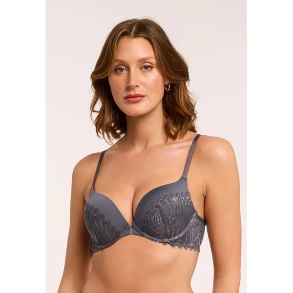 Montelle - Soutien-gorge sublime spacer avec dentelle sur le côté 38 (85) E Magnet/Silver Lights Out