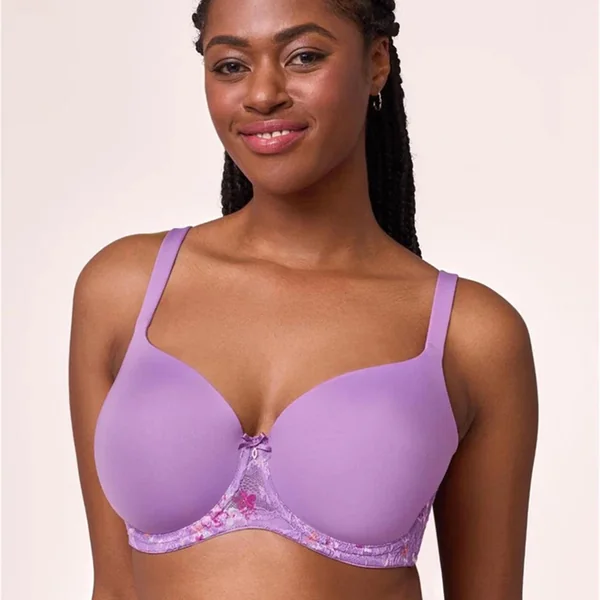 Montelle - Soutien-gorge T-Shirt Enveloppant 38 (85) D Tulip Field Pure Plus